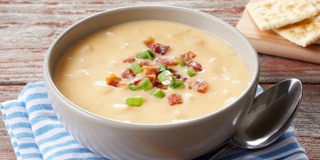 Cheddar Potato Soup