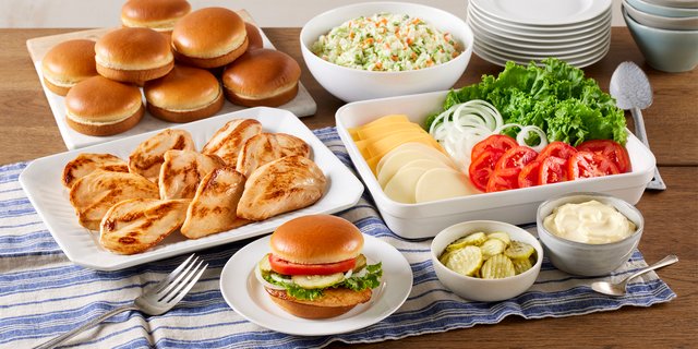Chicken Sandwich Bar