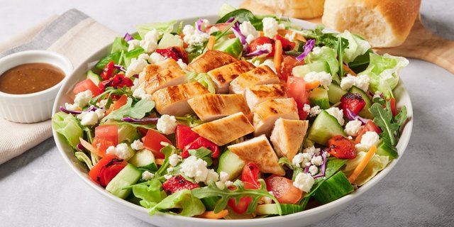 Grilled Chicken Chopped Salad