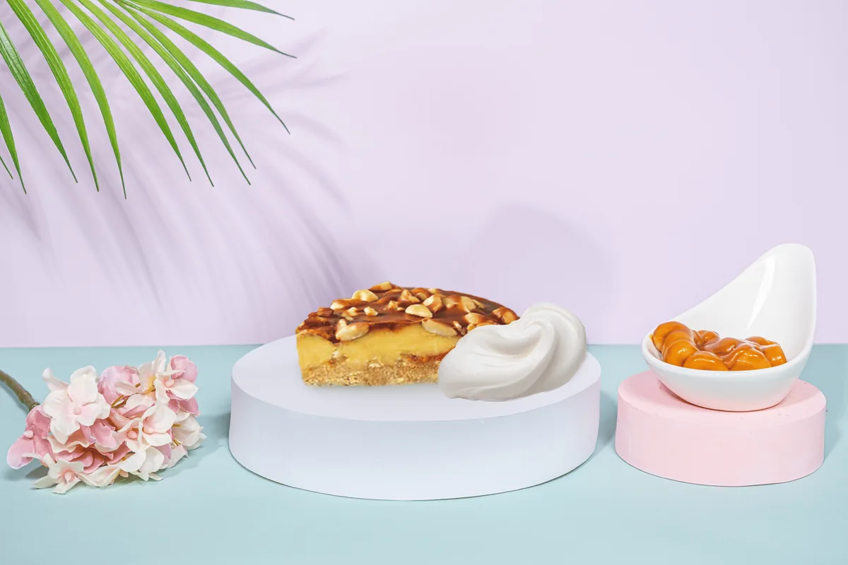 Salted Caramel Almond Cake