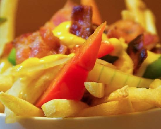 Super Cheesy Bacon Fries