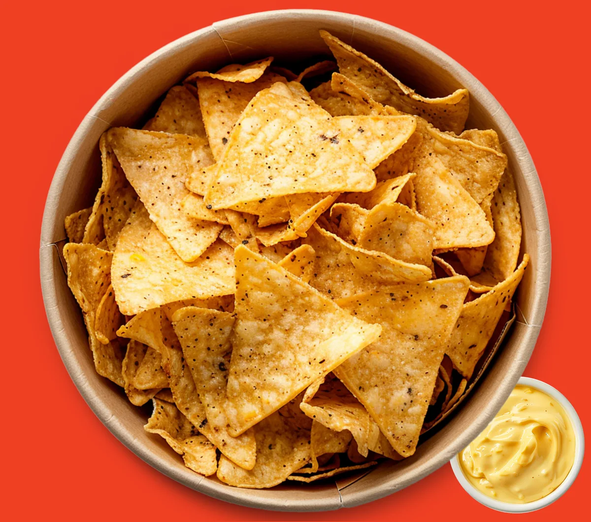 NACHOSY + DIP SEROWY