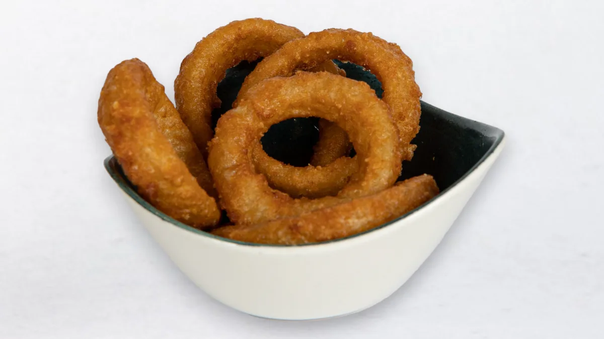 Zwiebel Ringe