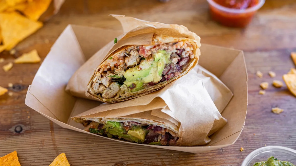 Mushroom Burito