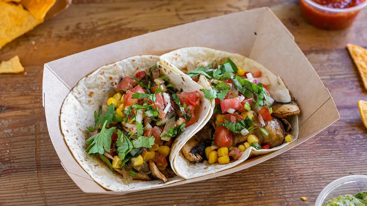 Mushroom Tacos 2 Pieces