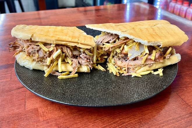 Pan con lechón