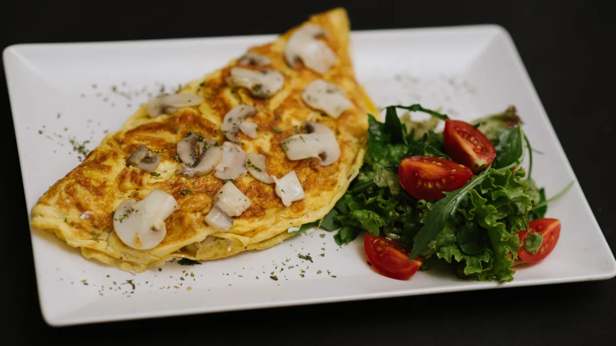 Omlet sa šampinjonima