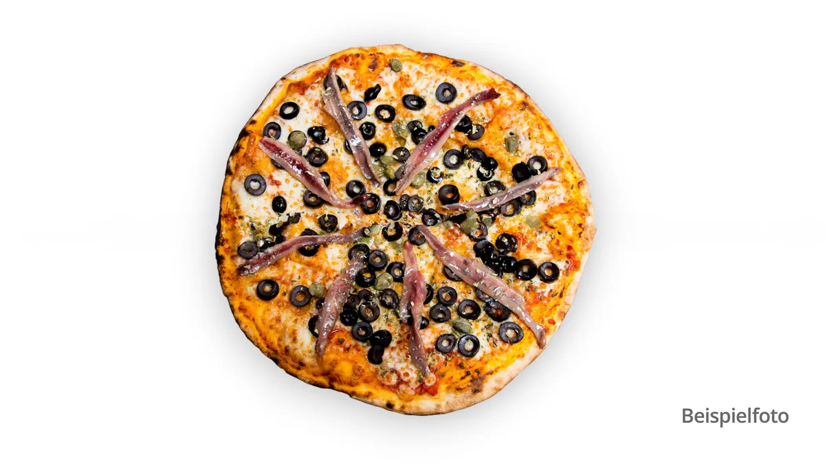 Pizza Sardellen