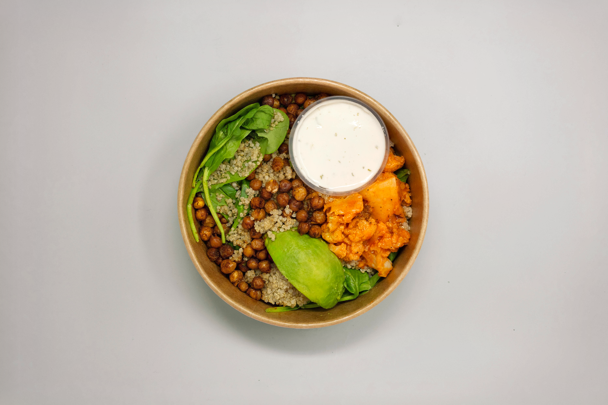 Buffalo Cauliflower Bowl