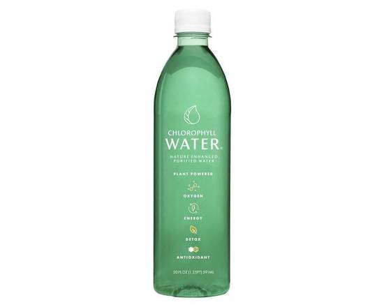Chlorophyll Water, Enhanced Purified + Vitamins.