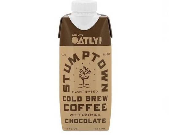Chocolate Cold Brew with OATLY