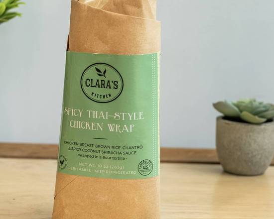 Clara's Wrap - Spicy Thai Chicken Wrap