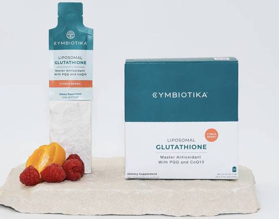 Cymbiotika Liposomal Glutathione, single serve pouch