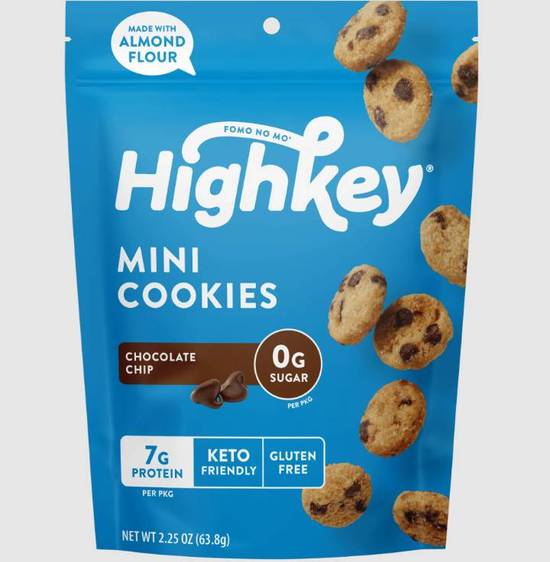 Keto Mini Cookies - Chocolate Chip Bag