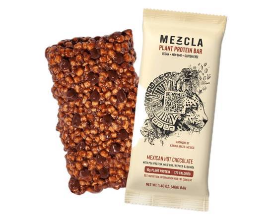 Mezcla Mexican Hot Chocolate Rice Crispy, Protein Bar
