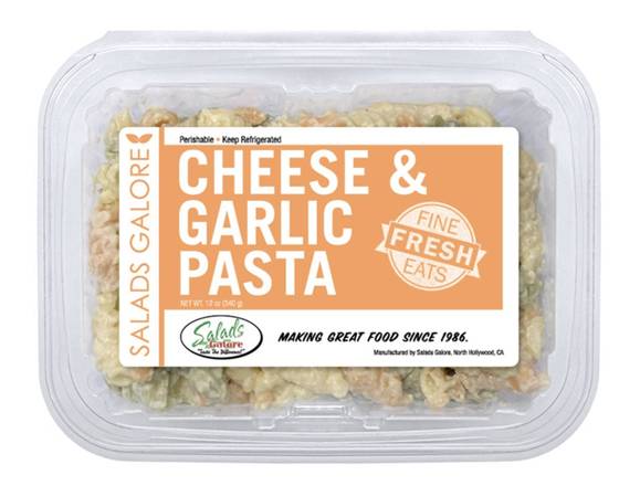 Pasta Salad: Cheese and Garlic, Large