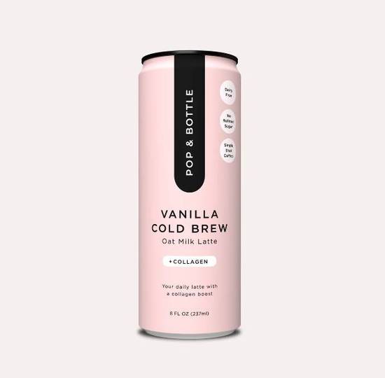 Pop and Bottle Vanilla Cold Brew + Collagen