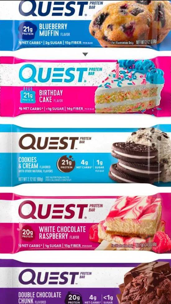 Quest Protein Bars (Choose Flavor)
