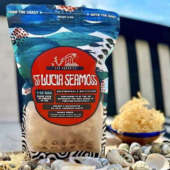 St Lucian Seamoss Bag, Large