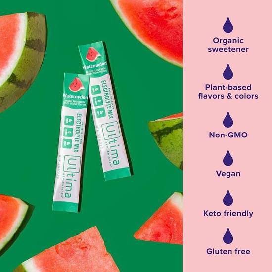 Ultima Electrolyte Mix - Watermelon Single Serve