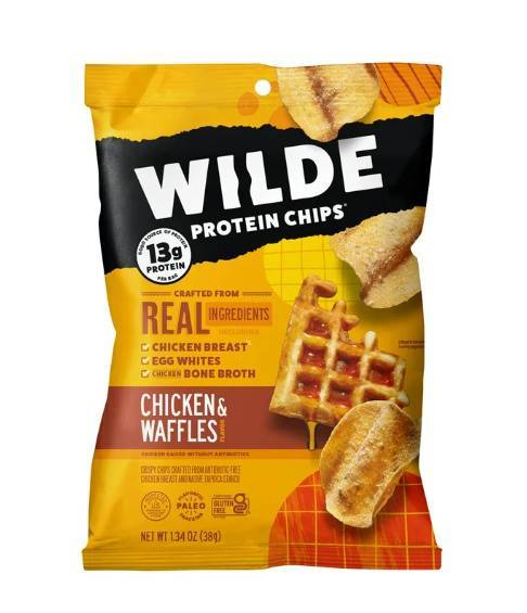 Wild Chicken Breast Protein Chips - Chicken and Waffles