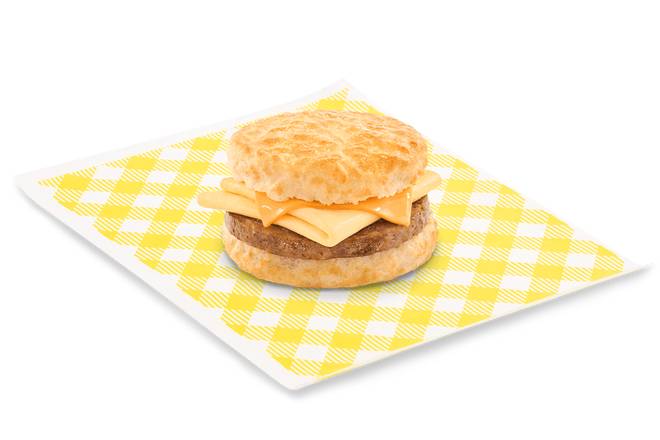 Sausage Egg and Cheese Biscuit