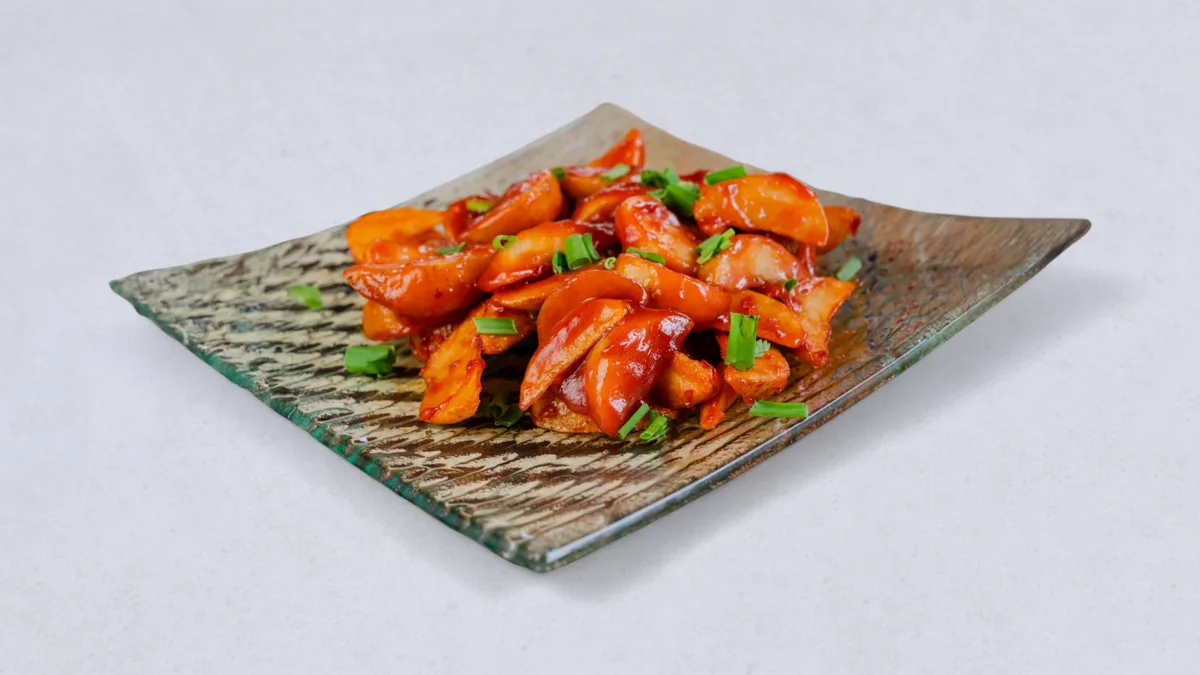 Crispy Chilli Potatoes