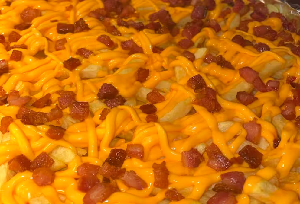 Batata com Cheddar e Bacon G