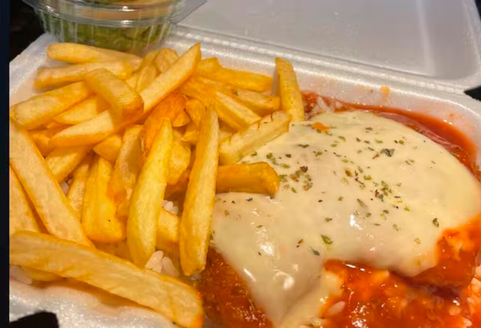 Bife a Parmegiana