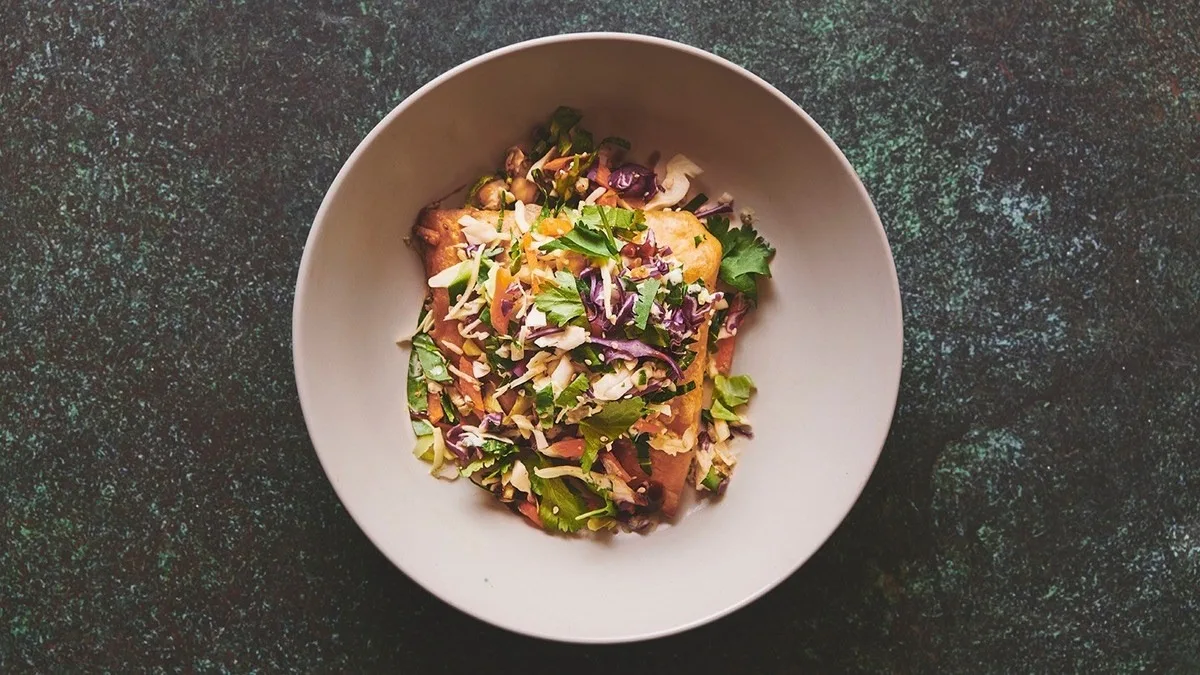 Samosa chaat
