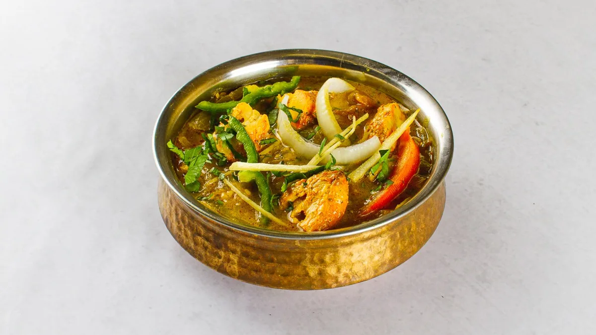 Kadhai chicken