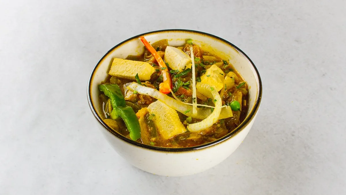 Kadhai tofu
