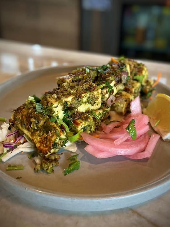 Grilled Paneer Thecha