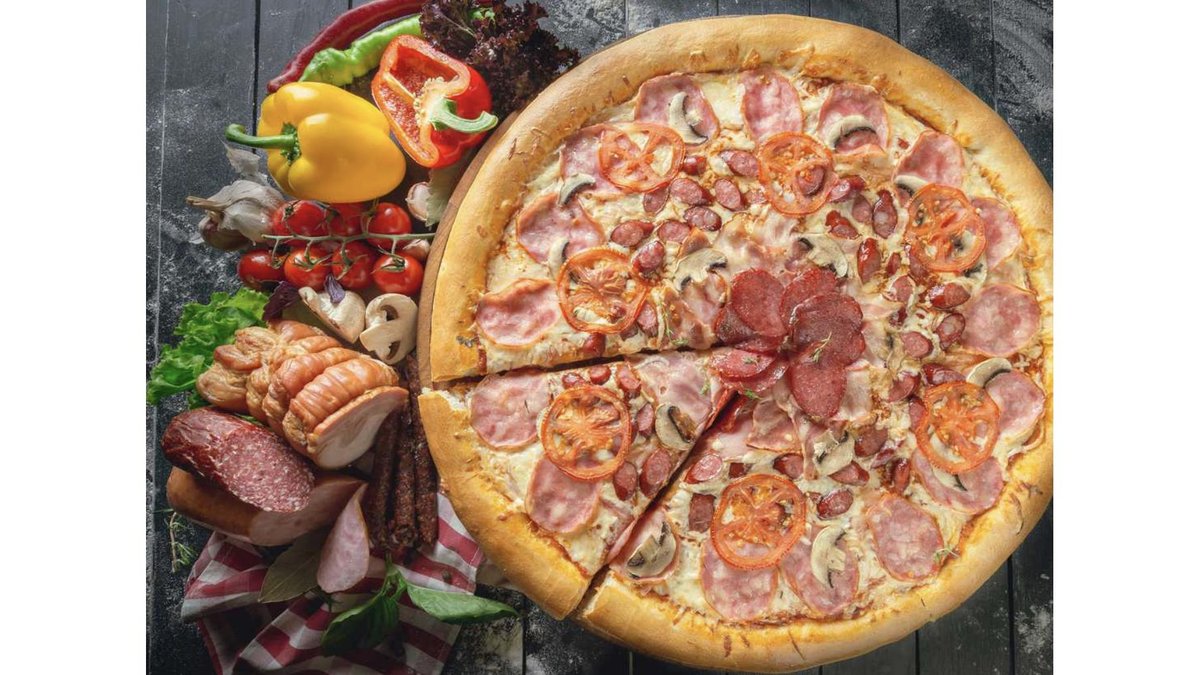 Pizza prosciutto  