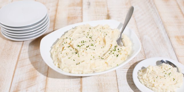 Garlic Whipped Potatoes