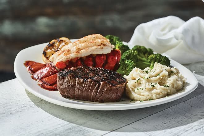 7 oz Barrel Cut Filet and Lobster Tail