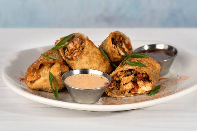 Blackened Chicken Egg Rolls