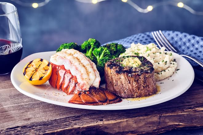 Filet* and Steamed Lobster Tail