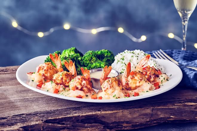 Lobster Stuffed Shrimp