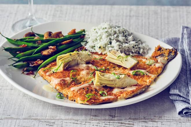 Parmesan-Crusted Rainbow Trout