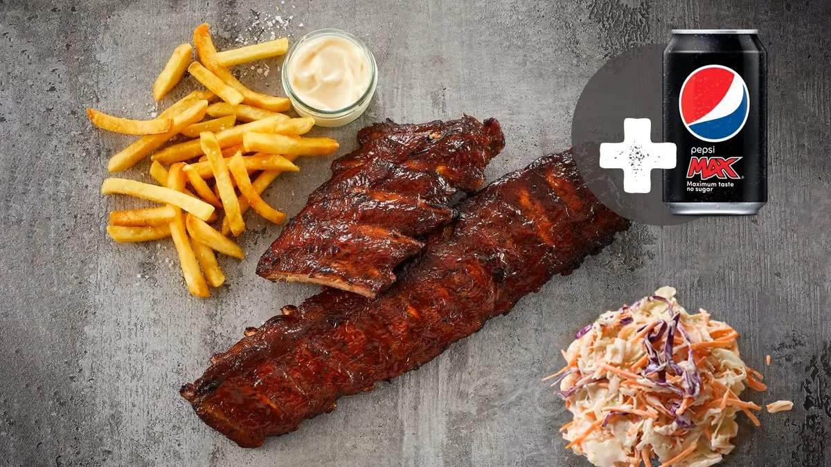 Spareribs Menu - 300 gram spareribs