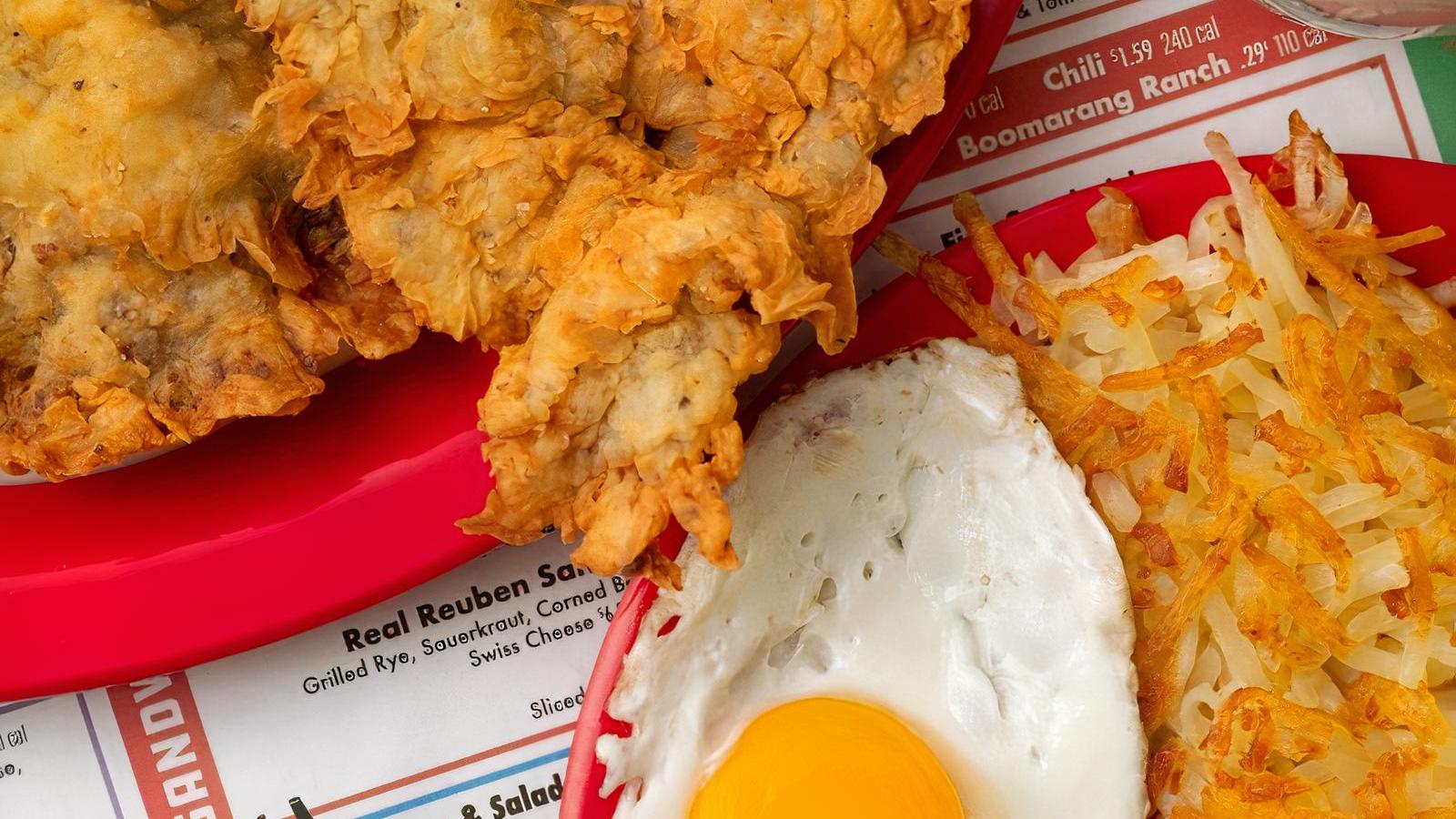 Chicken Fried Steak Breakfast