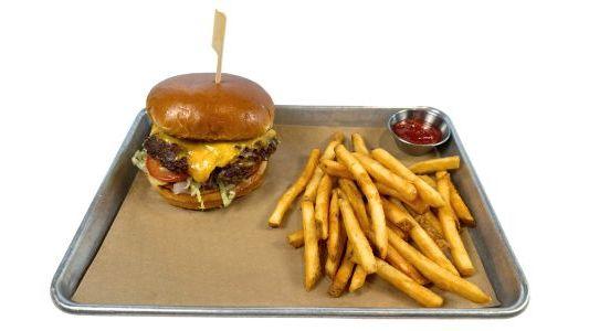 Cheddar Burger.