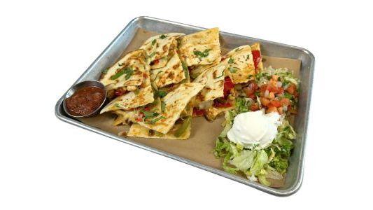 Chicken Fajita Quesadilla.