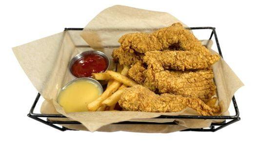 Hand-Battered Chicken Tenders.