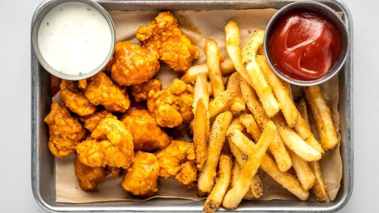 Kid Boneless Wings.