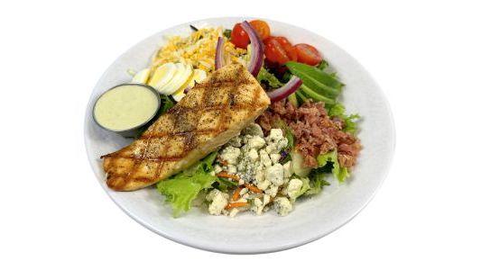Salmon Cobb Salad.
