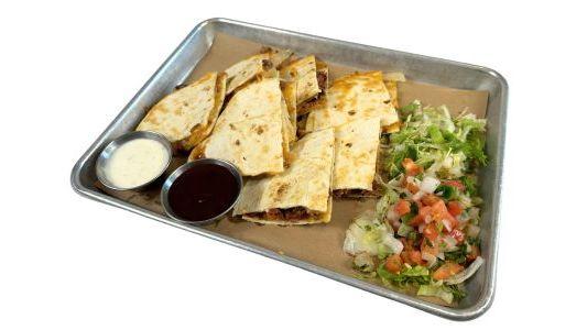 Smoked Brisket Quesadilla.