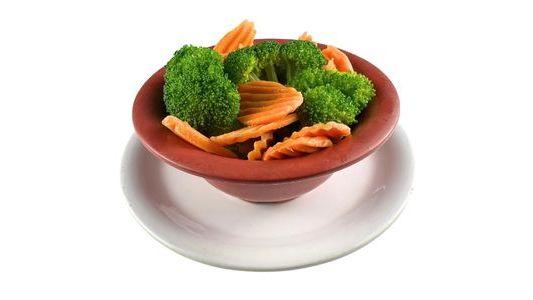 Steamed Veggies.