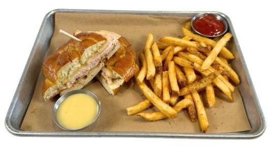 Turkey Pretzel Melt.